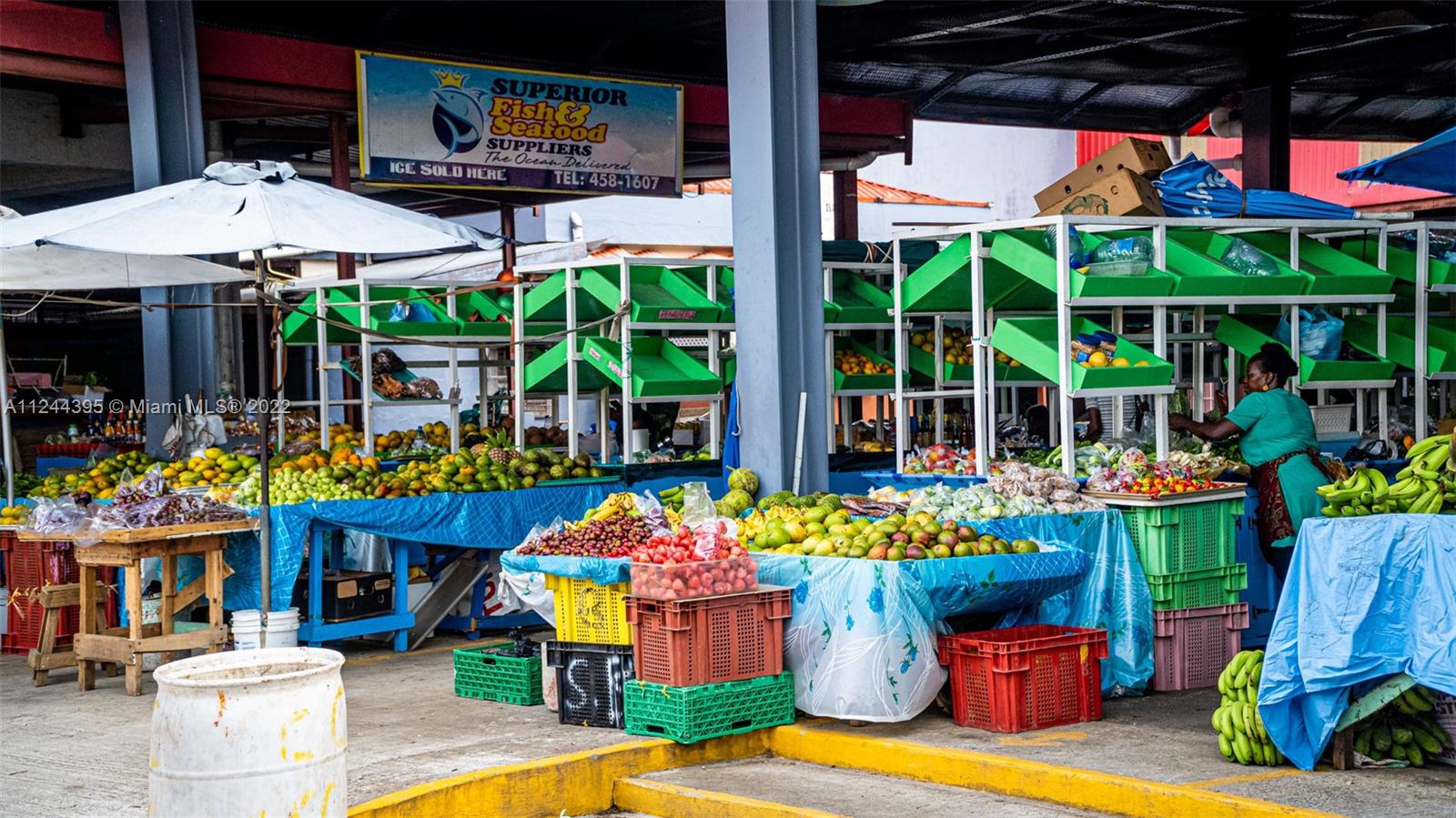 Go for a morning stroll at a St. Lucian local market abundant with fresh produce.