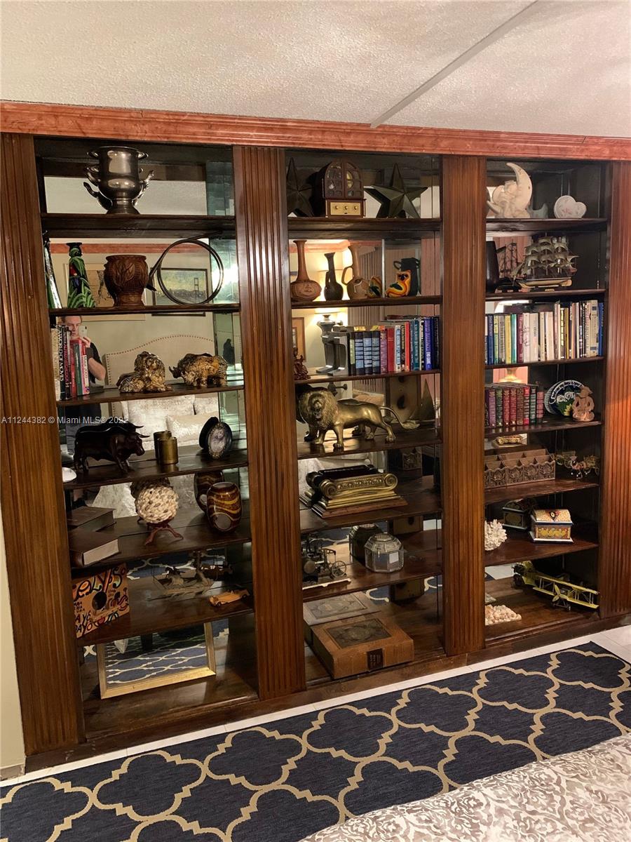 SECOND BEDROOM BUILT IN WOOD WALL UNIT