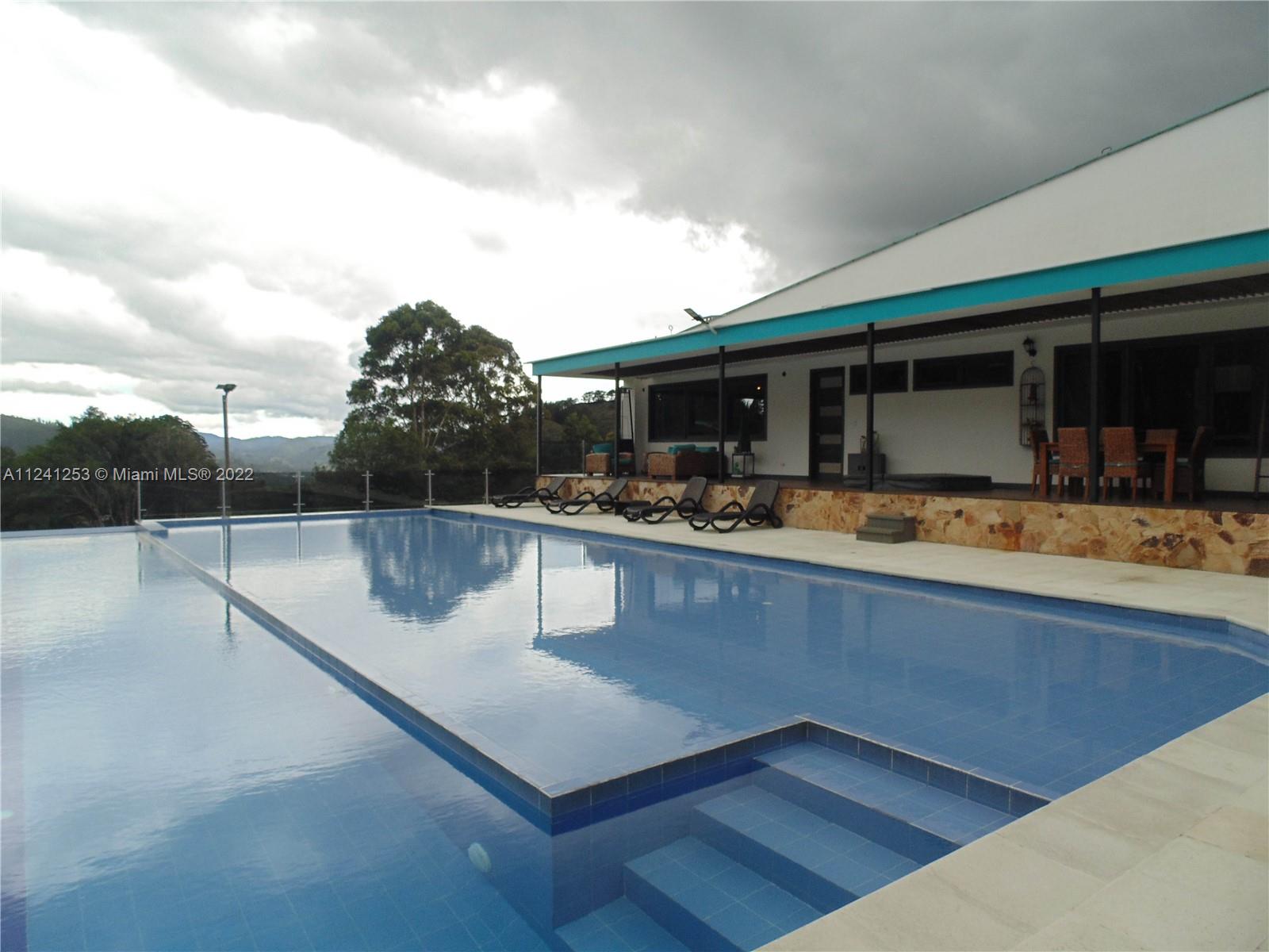 Pool with beach area
