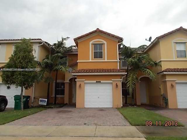Great  purchase opportunity, one of the largest available units in sought after Villas del Campo. Enjoy country club lifestyle in this elegantly townhouse. Home Features an open floor plan design with 4 bedroom, 3 baths and plenty of closet space; ample living area with an inviting kitchen and family room area. Spacious master suite with oversized master bath. Community is very family oriented, well maintain, quiet and safe. Private clubhouse area includes pool, children's playground, with complex 24/7 security patrol. Will not be able to be shown until after 8/15/22
