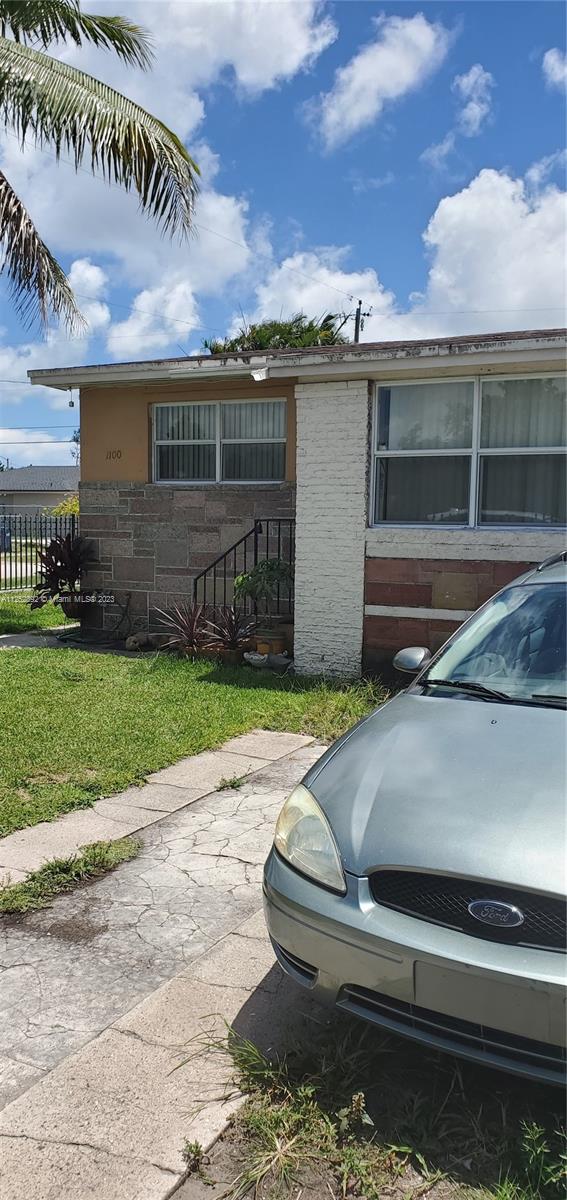 Parking inside fence unit 1