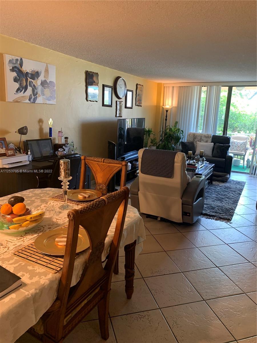 LIVING ROOM AND DINING AREA