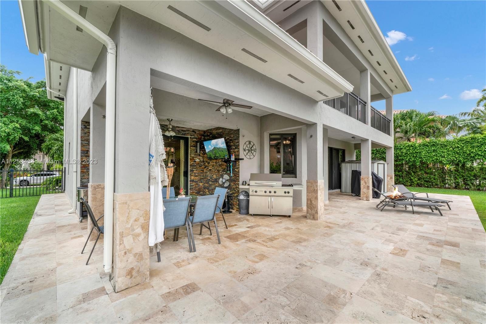 Extended Back Patio