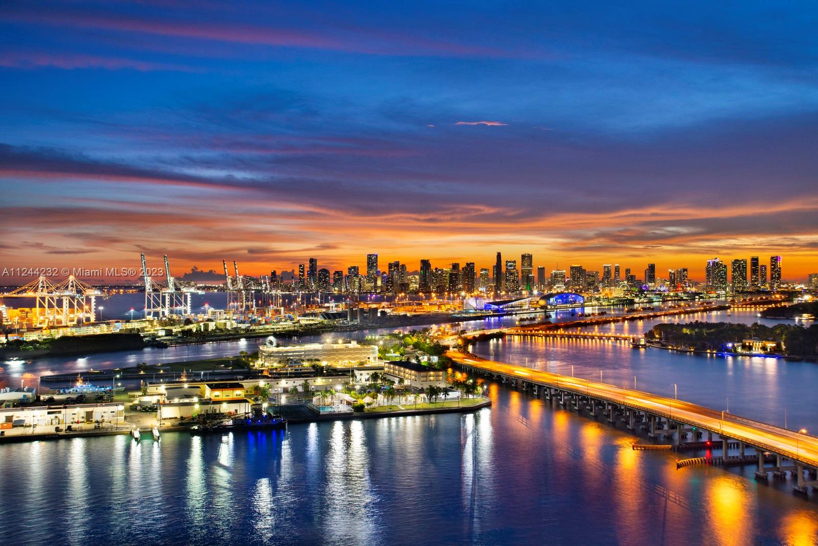 Luxurious lifestyle awaits you in Miami Beaches’ most desirable south of fifth location. Private lobby you are greeted by the stunning wide bay water views and downtown city skyline. East facing balcony to enjoy your morning coffee. Spacious living room facing SW is filled with warm winter sunlight. Floor-to-ceiling windows throughout, allows you to entertain in your modern kitchen and dining area in the evening which faces NE overlooking the colorful Miami Beach city night lights. Exquisite features include marble floors, venetian plaster ceilings, recessed lighting, integrated music, every bedroom has unique ensuite bathroom. Amenities include fitness center & spa, 5 star resort pool, cafe, tennis court, valet, adjacent Miami Beach Marina & walking distance to many top local restaurants.