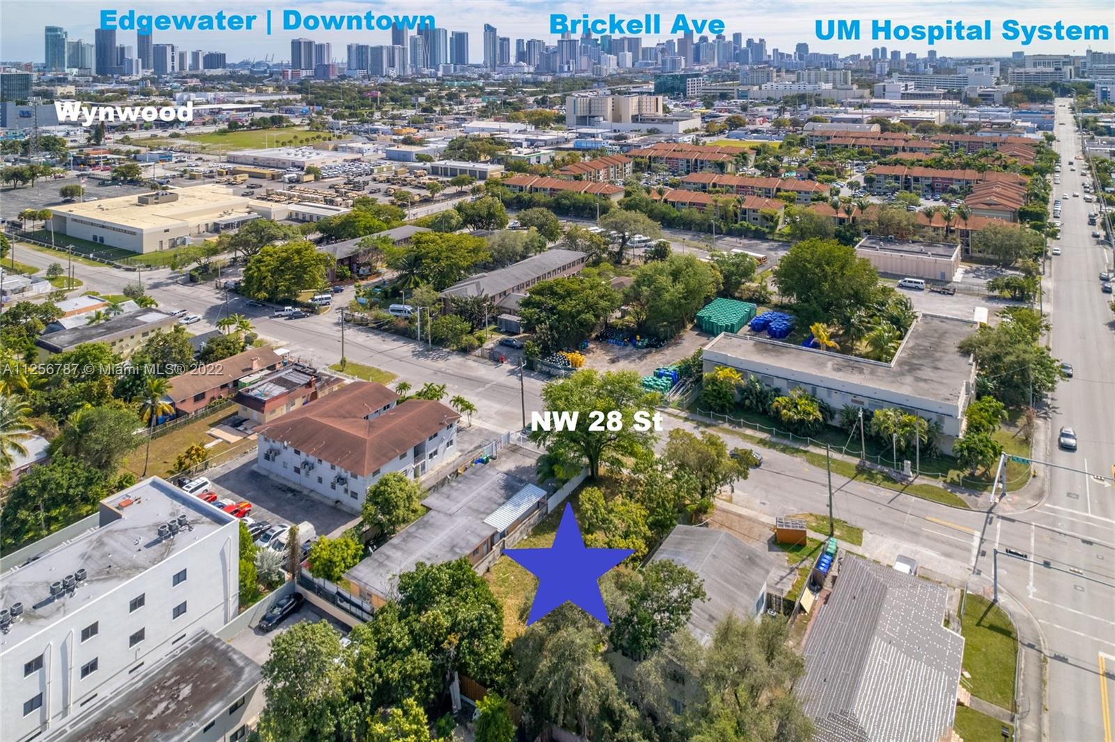 Close to Brickell and the Hospital District.