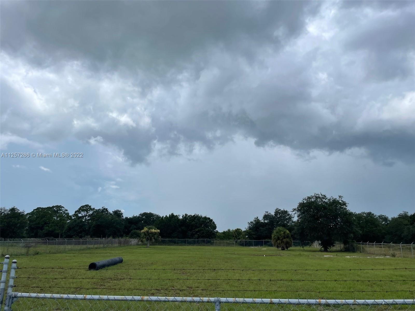 View facing West