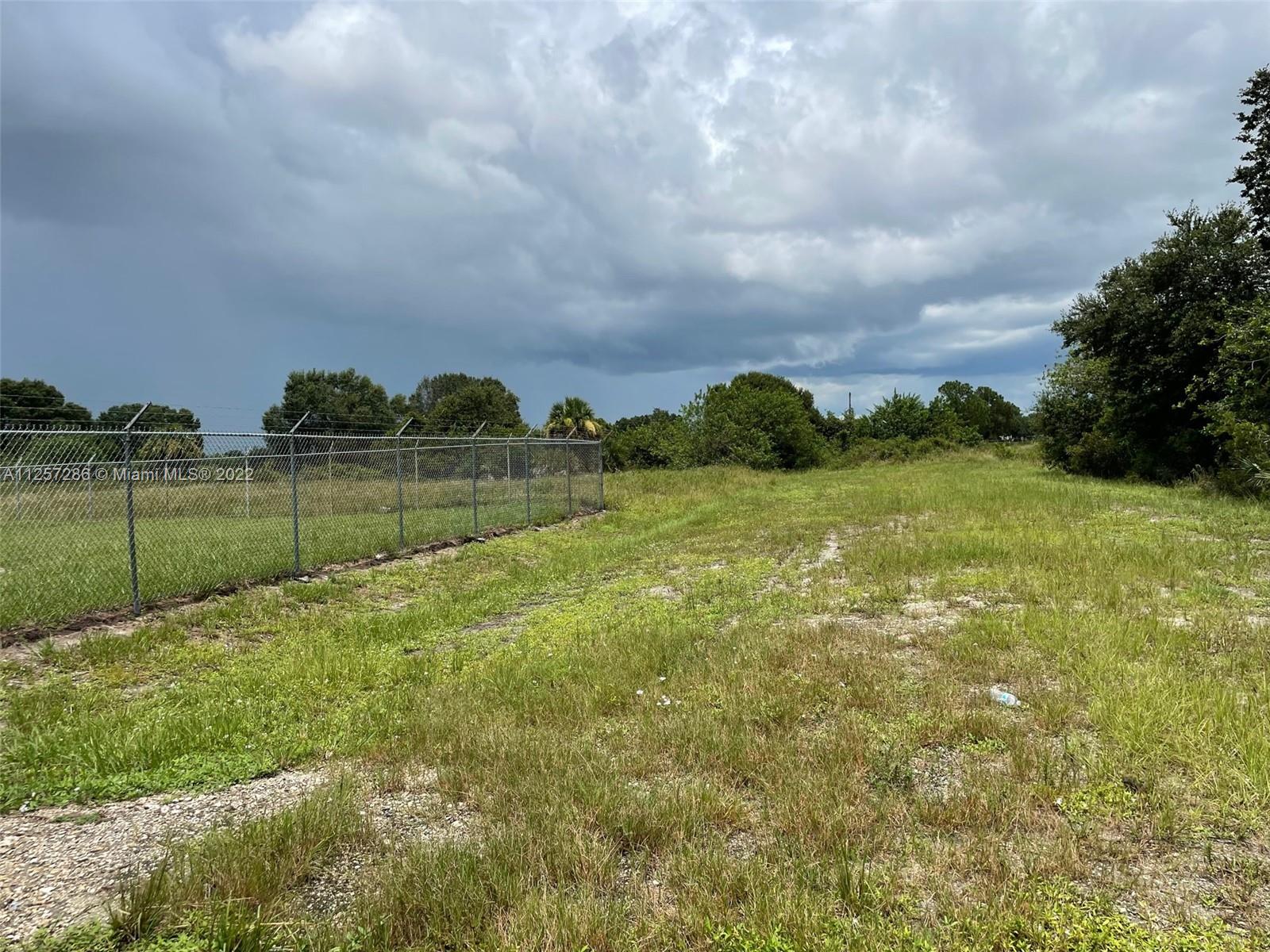 View Front Gate facing North