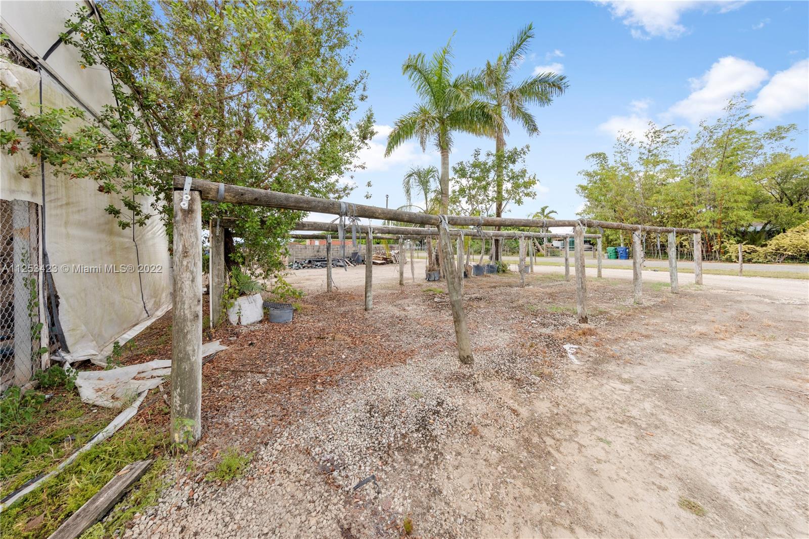 TREE RACKS ON SITE