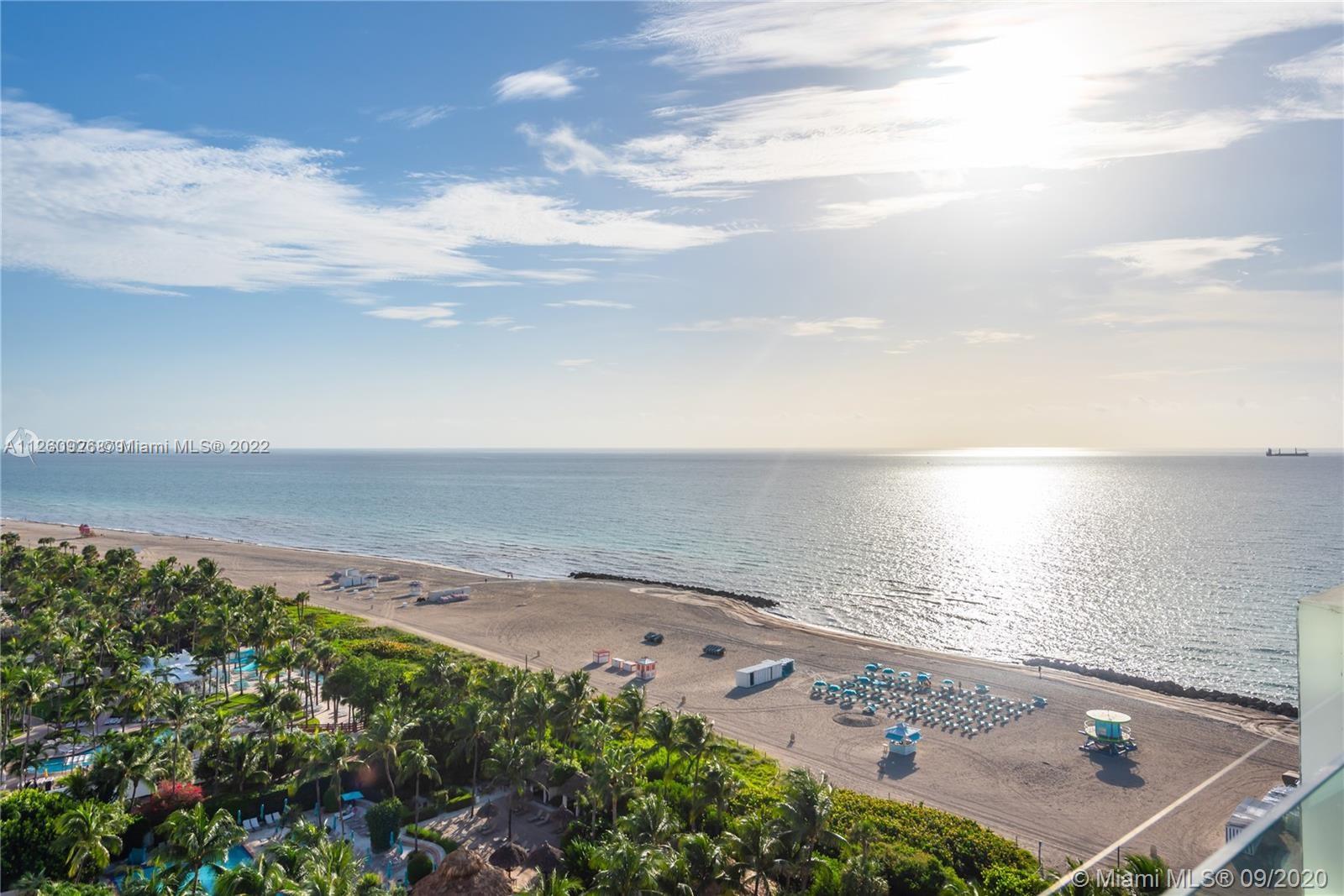 Beachfront 1 Bed | 1.5 Bath private residence at famous Edition hotel and residences in the heart of Miami Beach. Fully furnished, teak flooring throughout, Miele appliances and gorgeous translucent white onyx bath. Enjoy hotel amenities and services: 3 restaurants,   ice skating rink, valet parking, pool, resident-only pool services and personal 24/7 concierge service. Move-in ready, available now for short and long term. Contact Listing Agent.