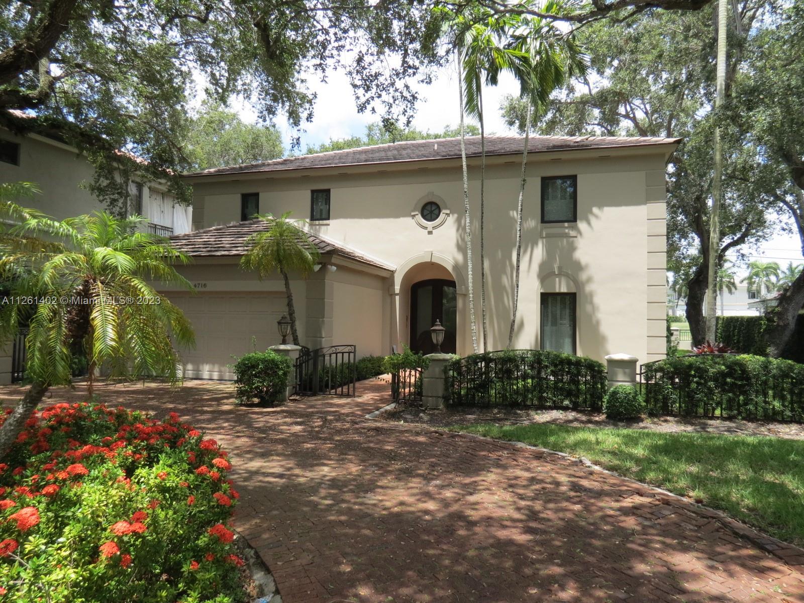 Beautiful home located in Coral Gables on the Riviera Golf Course!!!! Approximately 300 feet from the recently built Riviera Country Club clubhouse. About a half mile from University of Miami.  Original owner since new.  Amazing Florida room 20' x 30' overlooking 5th hole green.  Huge Master Bedroom with giant walk in closet. Remodeled Kitchen with high end cabinets and appliances. Impact widows, doors, and accordion shutters.  Large Den / Office. Beautiful mature oak trees.  Hardwood floors and marble throughout and much more.