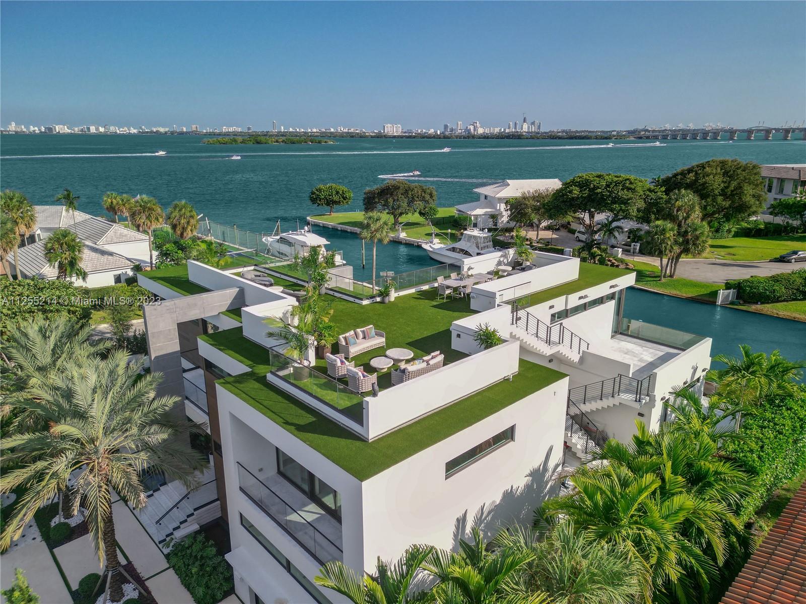CASA MODERNE! This truly modern tropical waterfront masterpiece is privately located at the end of a cul-de-sac in Bay Point, Miami’s most secluded true gated community. This stunning new construction boasts the
only approved rooftop terrace in this exclusive community with breath-taking 360 degrees of unobstructed views of the bay & Miami's skyline. On its way to completion, this custom-built home has ultra-high-end finishes magnificently accentuated with natural stones, drop ceilings, floor-to-ceiling impact glass doors, floating staircase, Italian glass doors, state-of-the-art kitchen, see-through wine cellar, fireplace, elevator and lapping pool. All suite bedrooms with balconies and panoramic views. Ideal for those who like to entertain & experience the best.
lifestyle in Miami