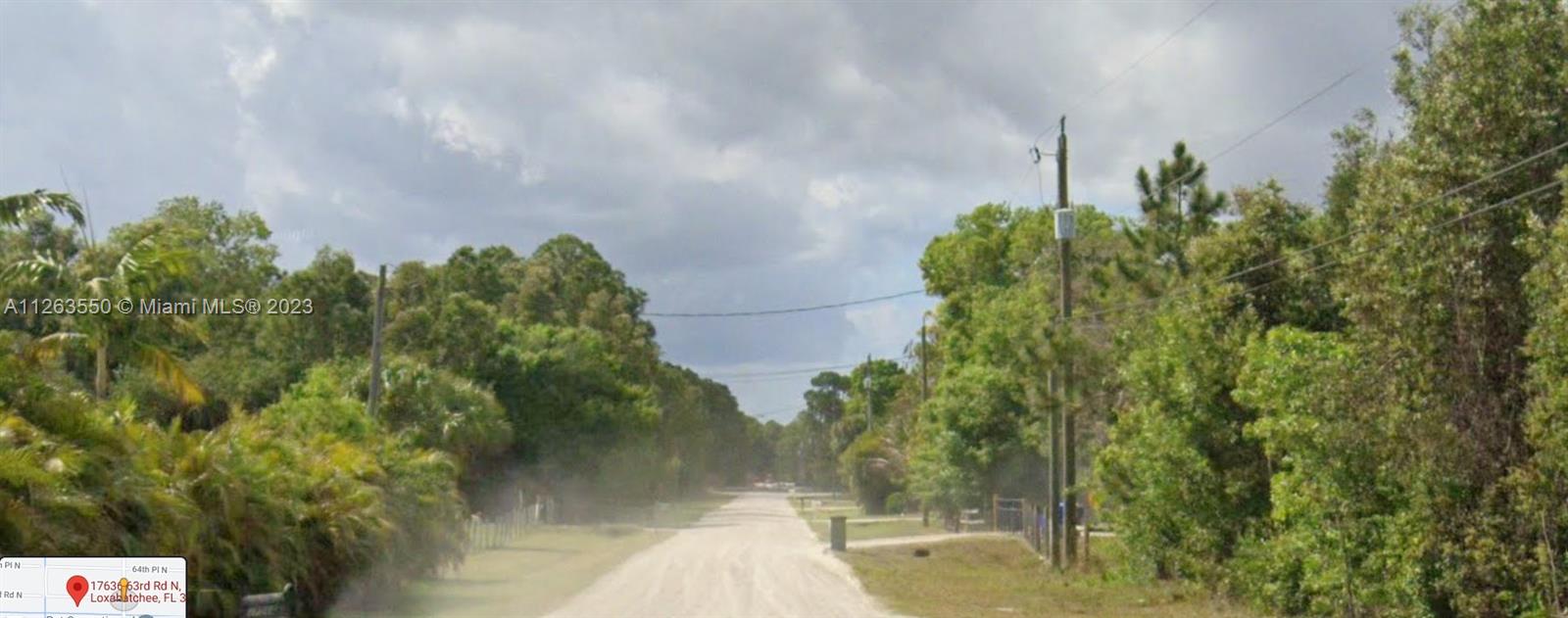 Dirt road access