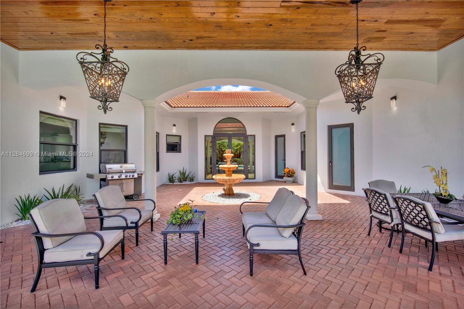 Beautiful and Expansive Driveway Entrance