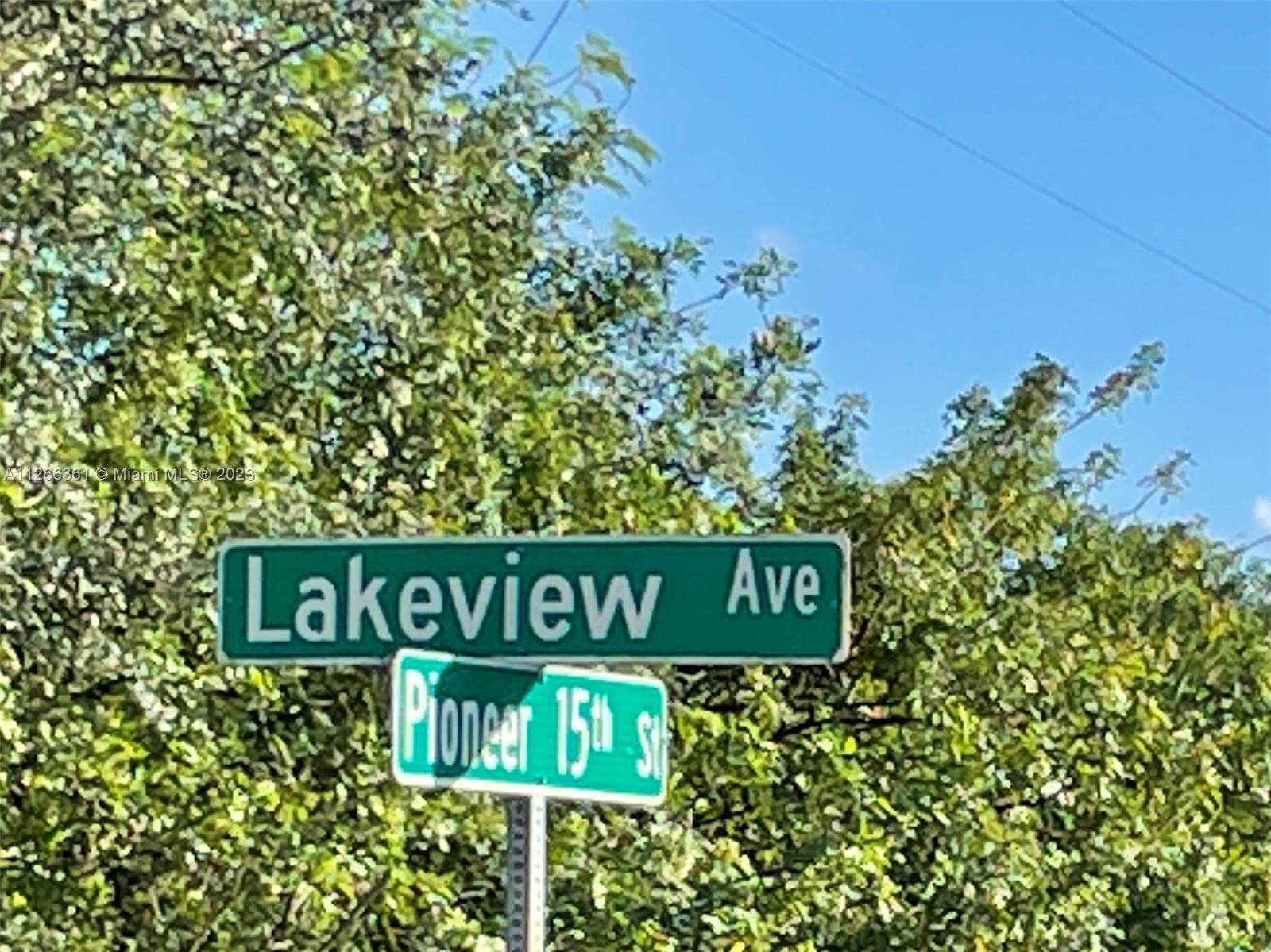 Right on Lake View