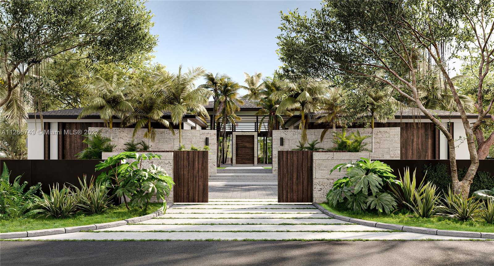 A brand new, spectacular modern-tropical oasis estate designed and built by by the award-winning MAST Architecture & Development. Located in the heart of the much-desired neighborhood of North Pinecrest. Projected to be completed in Fall 2023. This dream home will be equipped with a gated private entry, security cameras, smart-home ready, Office, Media room which can be converted to the 7th bedroom, laundry Room, walk-in wine cellar and Bar with Wine refrigerator and beverage center. a 2 bed/2bath detached guest house with gym room featuring a steam shower. The stunning outdoor patio will feature a heated saltwater pool and fully-outfitted summer kitchen. Generator &/or solar-ready. 3-car garage.