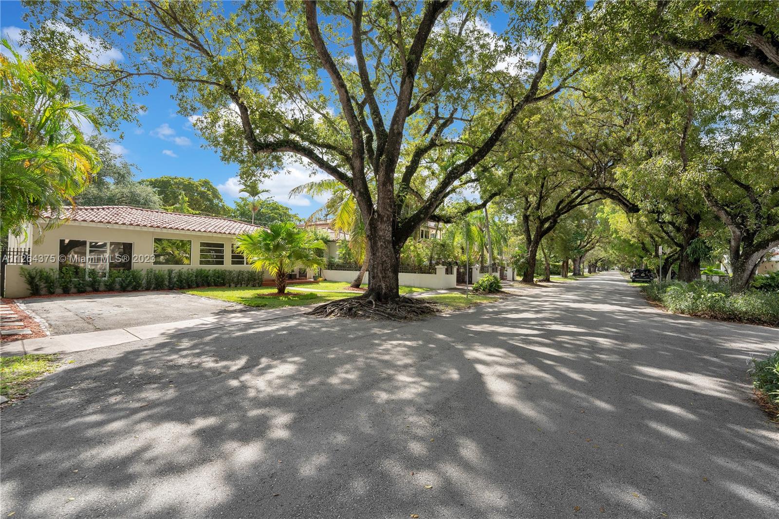 LOCATION! This Coral Gables home is located on a quiet, peaceful and beautiful tree-lined street, one block West of prestigious Granada Blvd. This single family residence home in Miami, features 3bed/2bath, with a 5,966 sq ft lot. Move in condition or transform into your dream home. Private fenced backyard, perfect for outdoor entertaining with plenty of room for a pool. Minutes away from Downtown Coral Gables, Miracle Mile, Biltmore and Granada golf courses, pet friendly areas, dog parks, tennis courts, upscale shops, cafes, entertainment and fine dining. Tesla charger included.