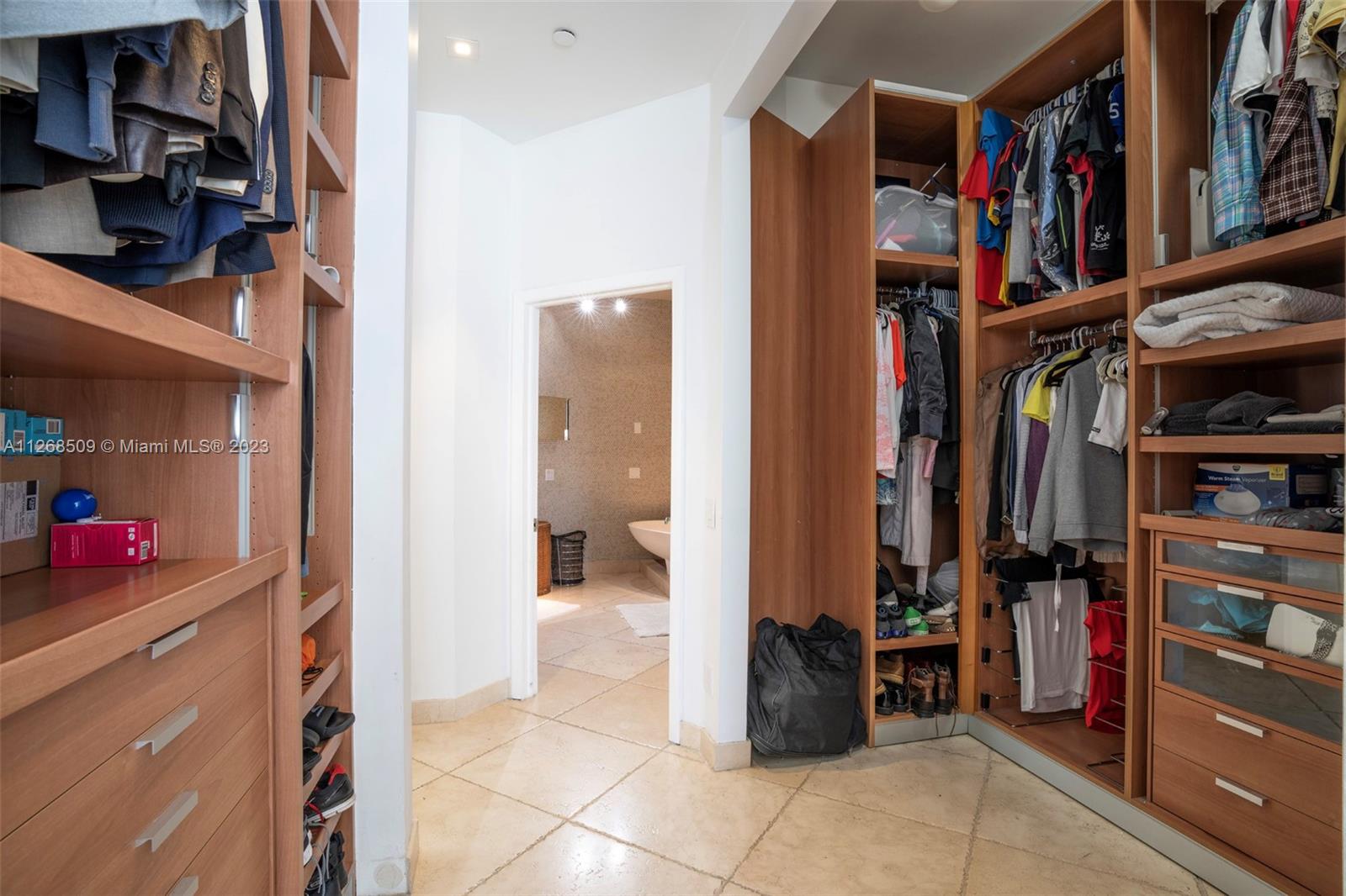 Master closet