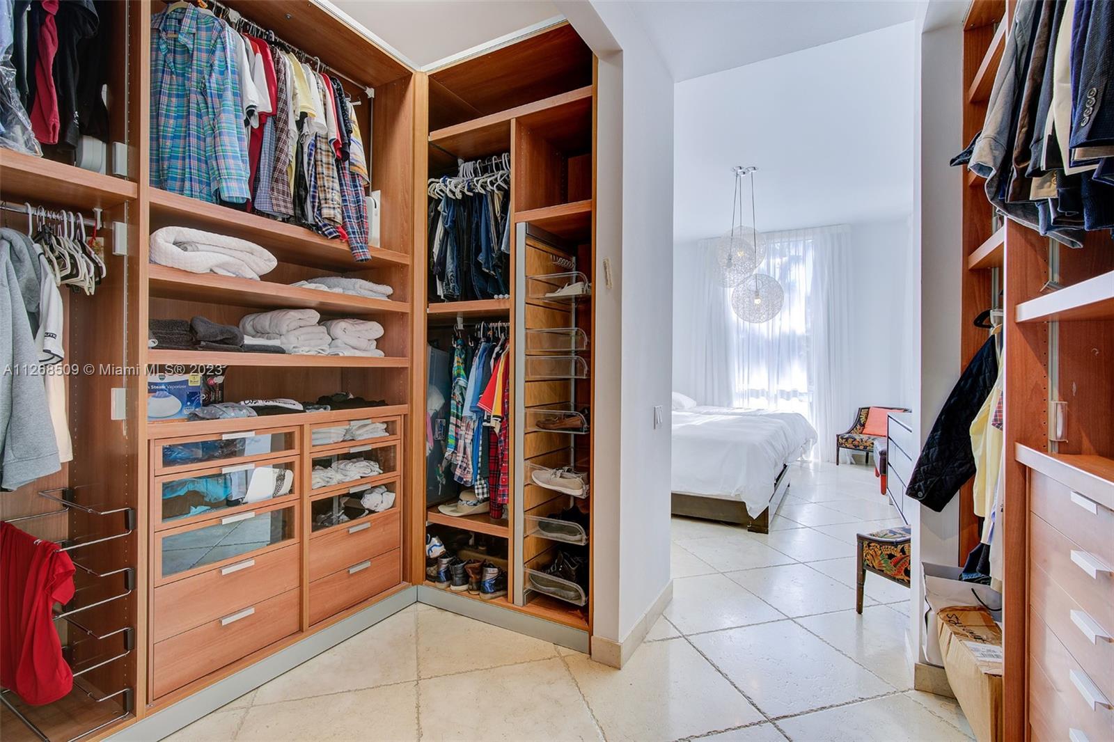 Master closet