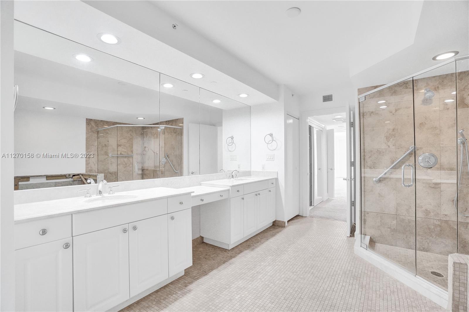 Master bathroom.