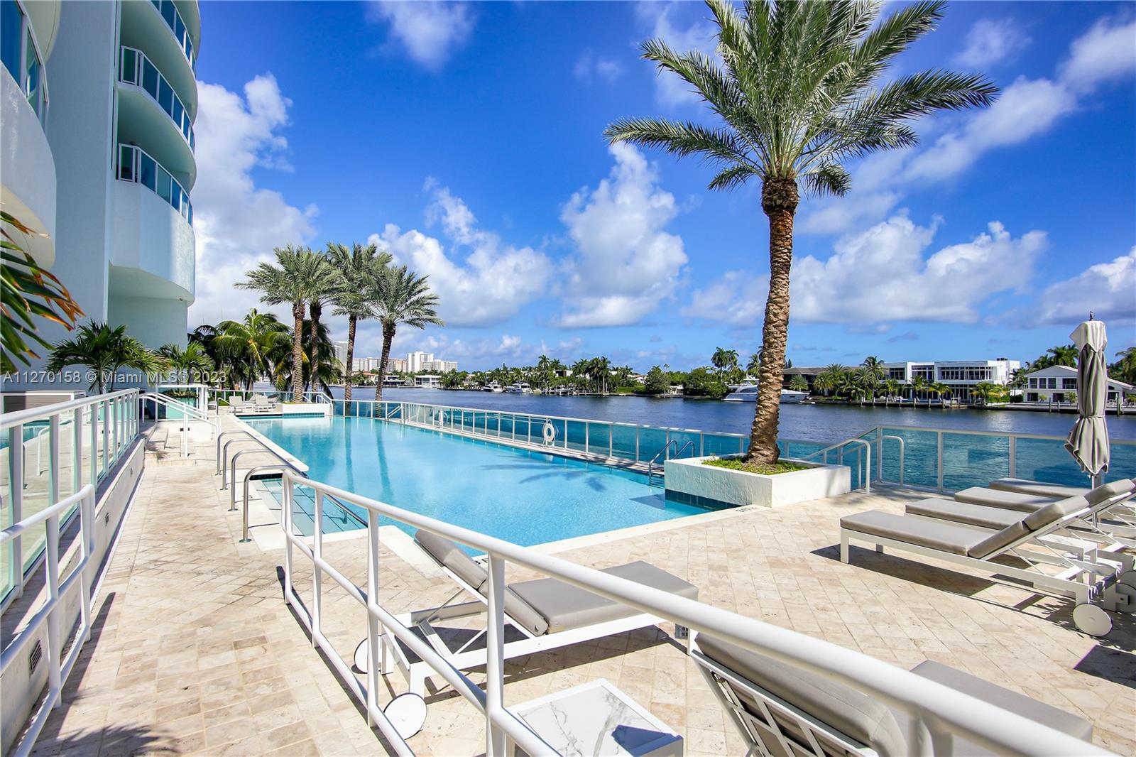 Beautiful infinity pool.