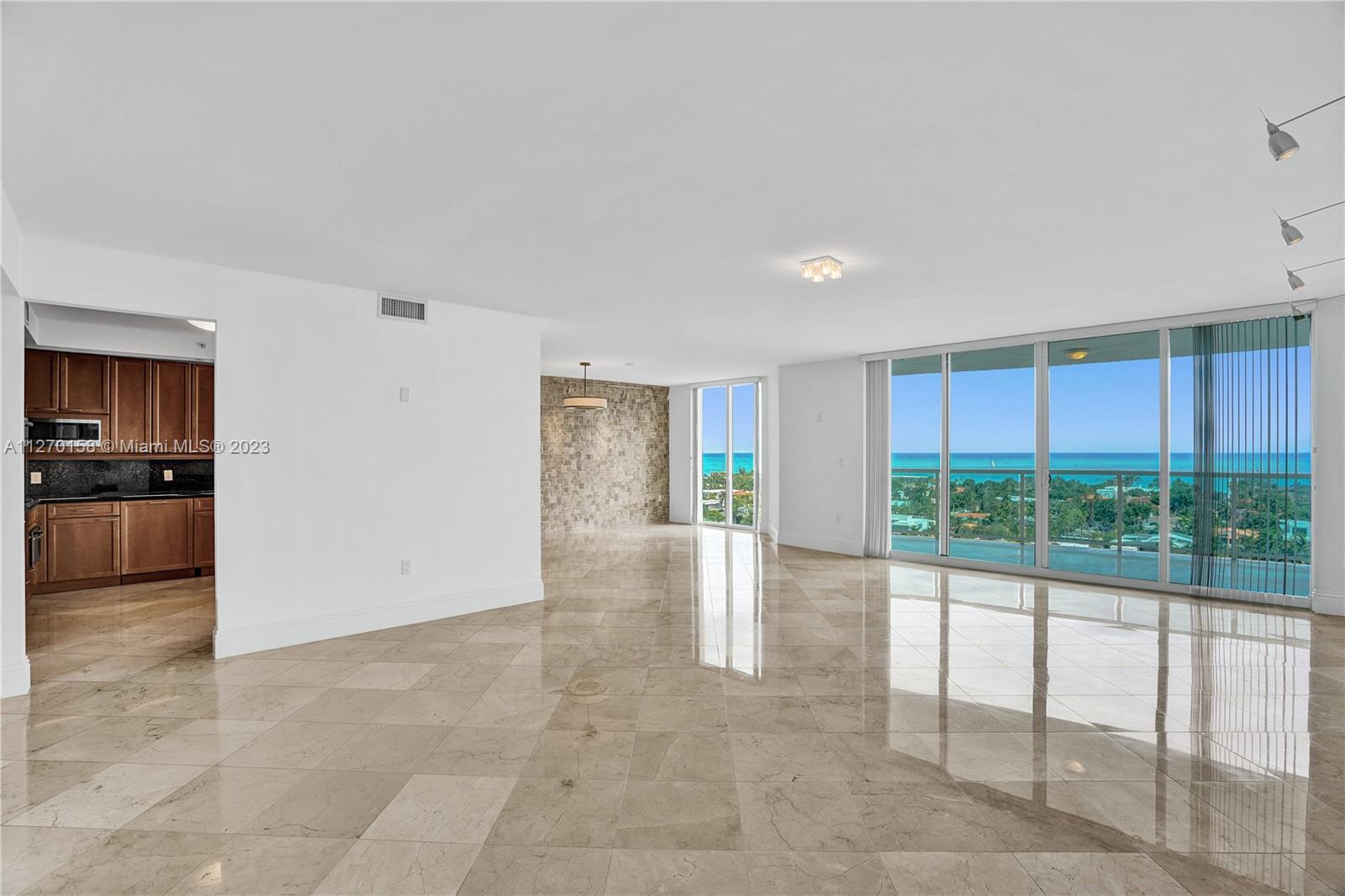 Magnificent views from living, diningroom and kitchen.