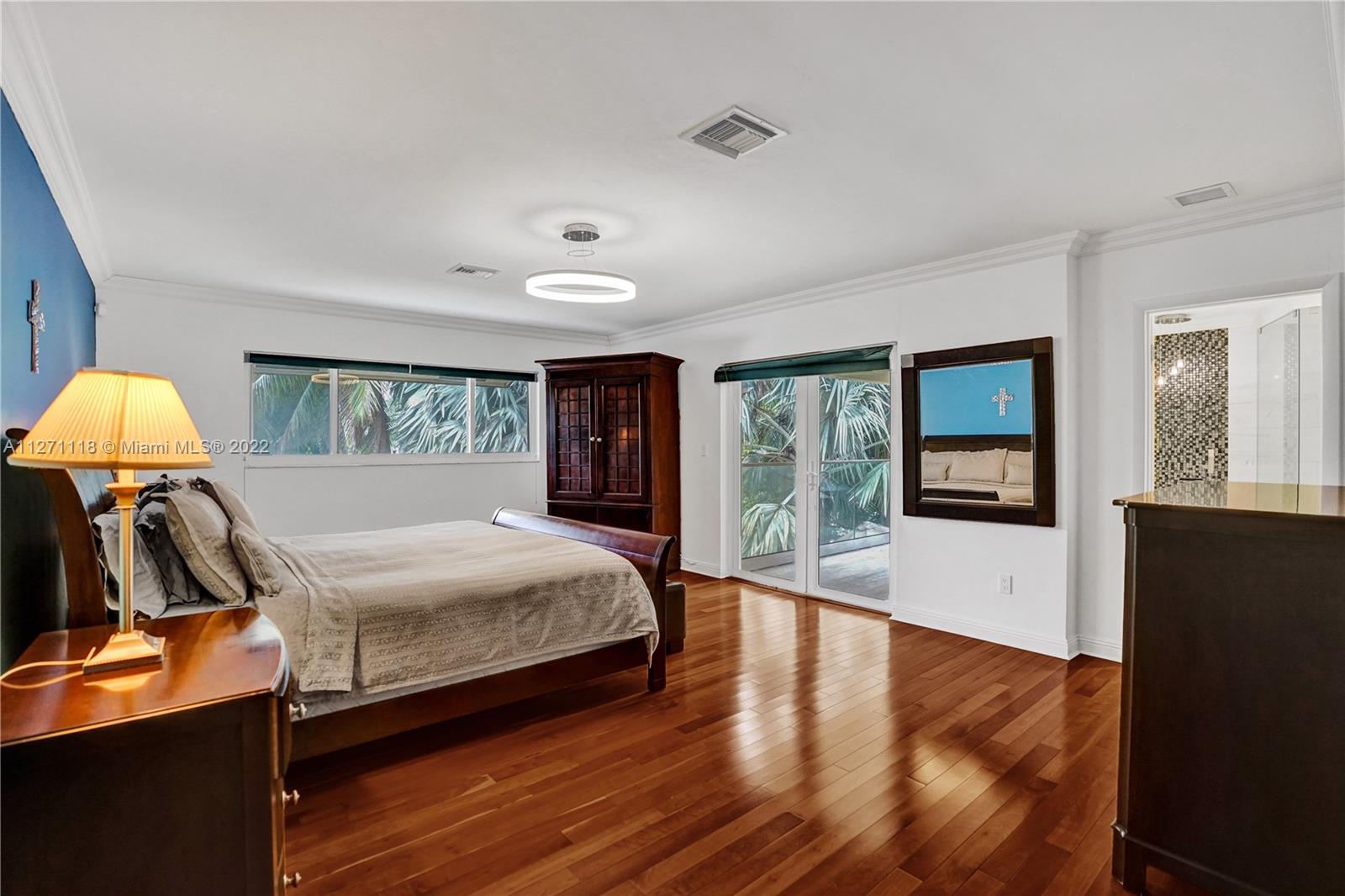 Master Bedroom with Marble Balcony