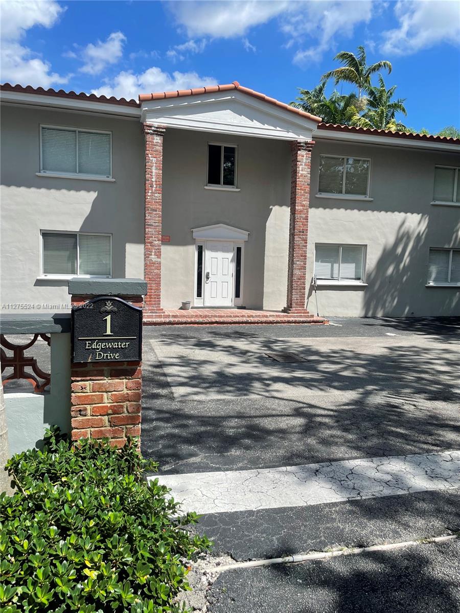 Condo living without the hassle. 10 steps from your parking spot to your unit. Edgewater 1/1 condo. Awesome location on the border of Coconut Grove and Coral Gables. Washer and Dryer in unit. Community pool. Ample guest parking on the street.