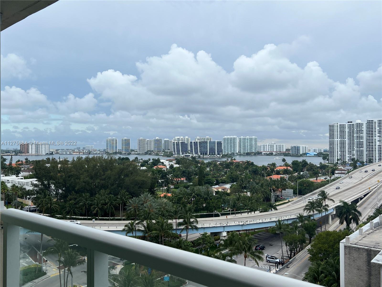 view from the balcony