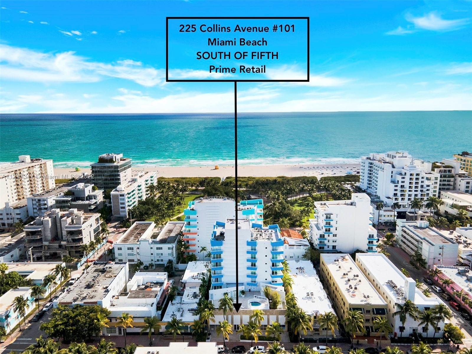 225  Collins Ave #Comm For Sale A11277317, FL