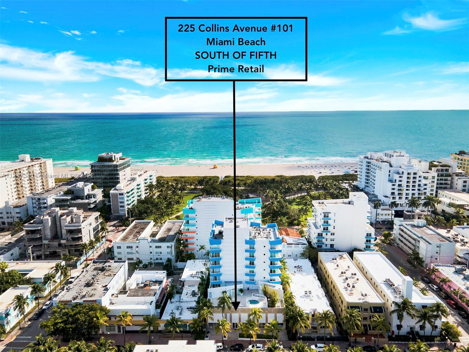 225  Collins Ave #Comm For Sale A11277335, FL