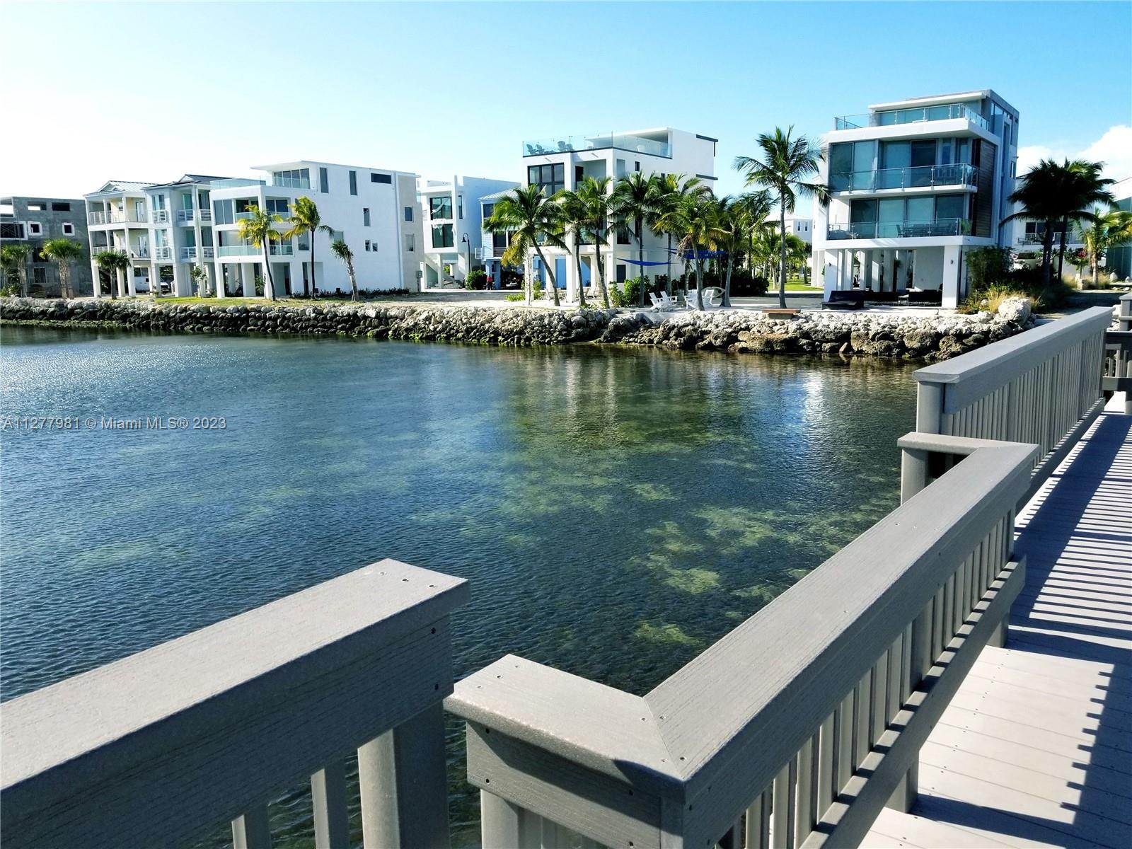 Water Front Homes on South side of Pier