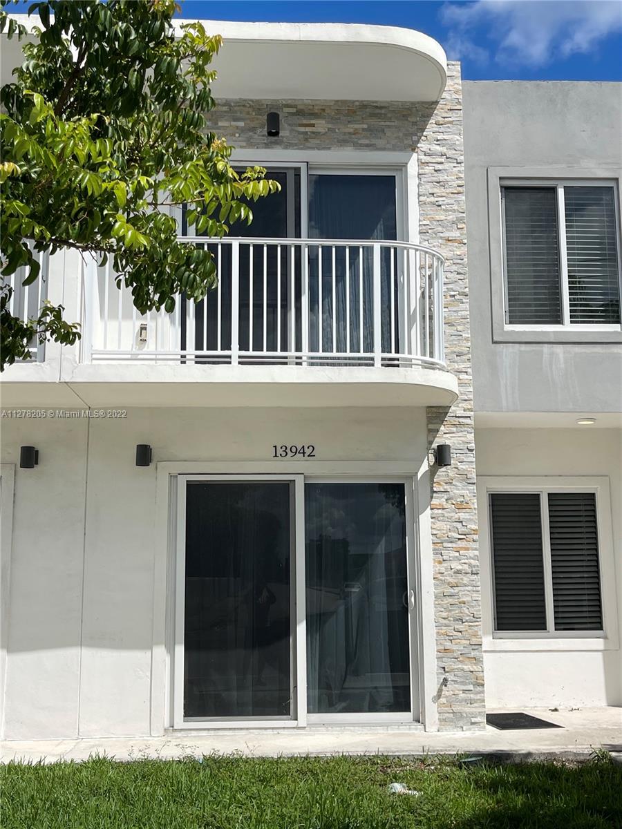 Well maintain 4 bedrooms and 3 and half bathrooms. Property was recently built with an open kitchen concept with stainless steel appliances and Granite countertops. One of the bedrooms is located downstairs and has its own bathroom, all windows are impact the property is ready to move in.