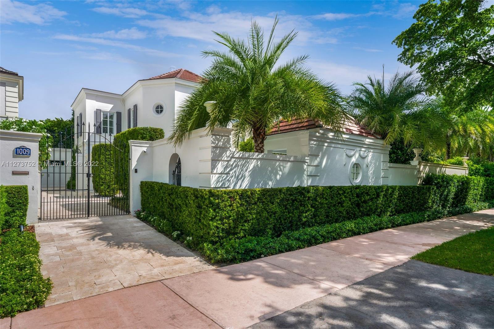 Enchanting, completely remodeled home in the beautiful French Village area of Coral Gables, with 5 bedrooms, 4.5 bathrooms and 4,074 Sq. Ft. of extraordinary living space, including a third-floor studio and playroom. Details in the living and dining rooms have been carefully chosen to reflect elegance, and European Oak wood floors and a wood-burning fireplace add style and warmth. French doors open to an outdoor paradise with a sparkling pool and gazebo. The sleek kitchen has new Wolf and SubZero appliances, Quartz countertops and a cooking island, and borders an enclosed courtyard ideal for alfresco dining. The main suite has a modern bathroom with dual vanities, frameless shower, and walk-in closet. Elegant and timeless, and close to restaurants, shopping, and schools.