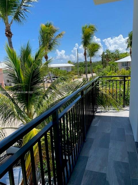 Open air balcony