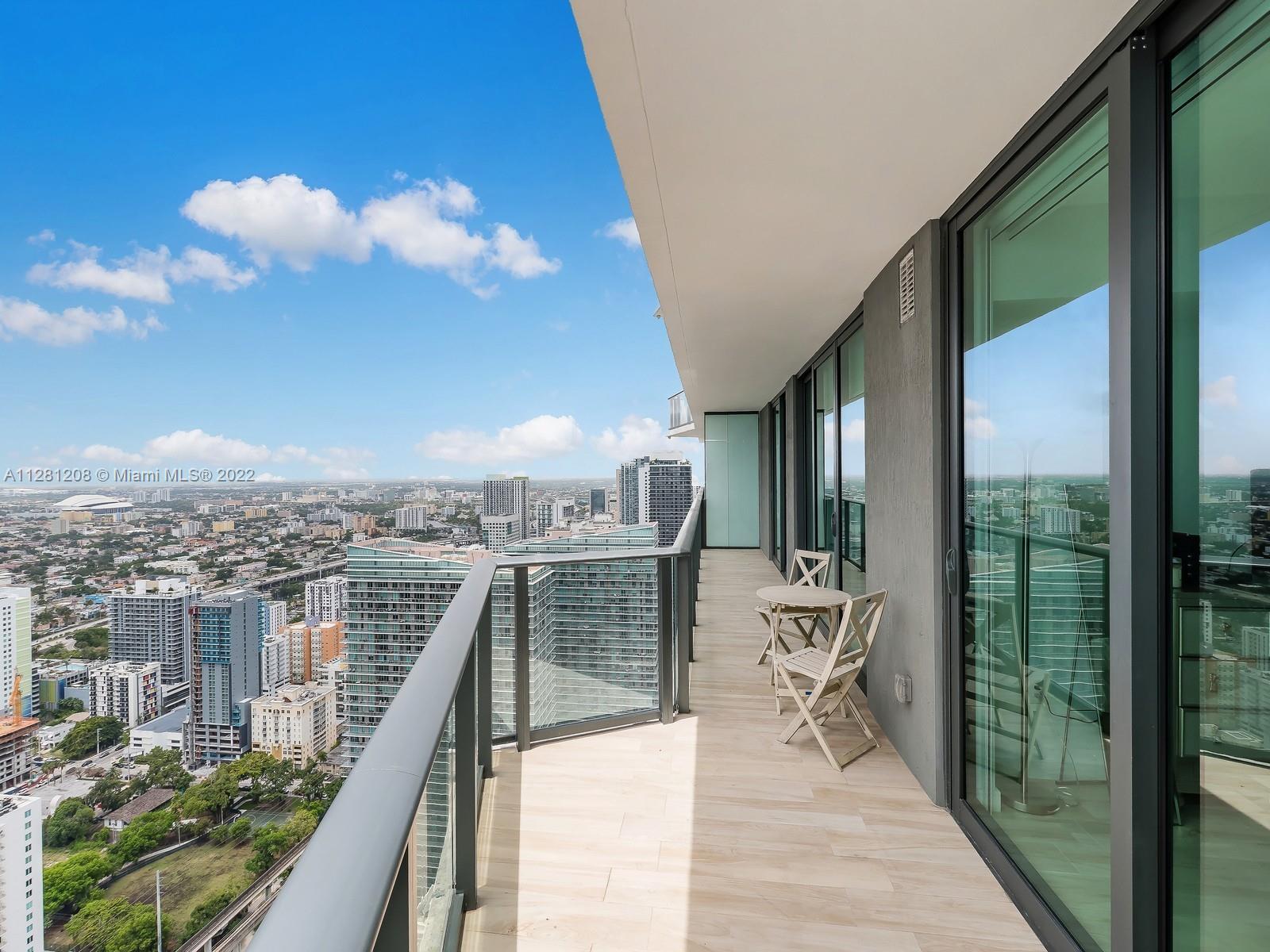 Enjoy the amenities of 5 stars SLS hotel and access to the most prestigious beach club in Miami. Beautiful 2 beds, 2 bathrooms, Italian cabinets, BOSH stainless steel appliances. One of the best parking spots on the fifth floor. Unit has white interior closets, shades and block outs.