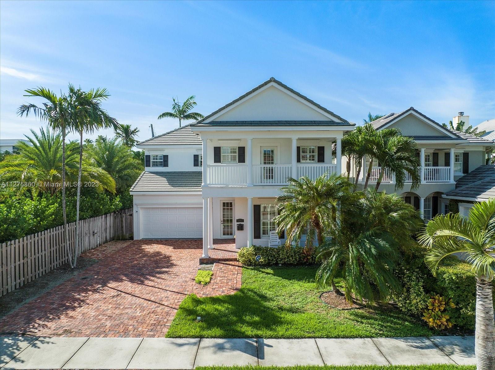 Spectacular family home in beautiful, gated Idlewyld.  Walk to the beach from this two story 5 bedroom/ 4 bath pool home. This open floor plan boasts spacious bedrooms and lots of light.  Beautiful salt water pool and steps from las olas shopping and nightlife.  Impact glass, freshly painted, and beautifully designed.  Amazing family neighborhood with gorgeous views!