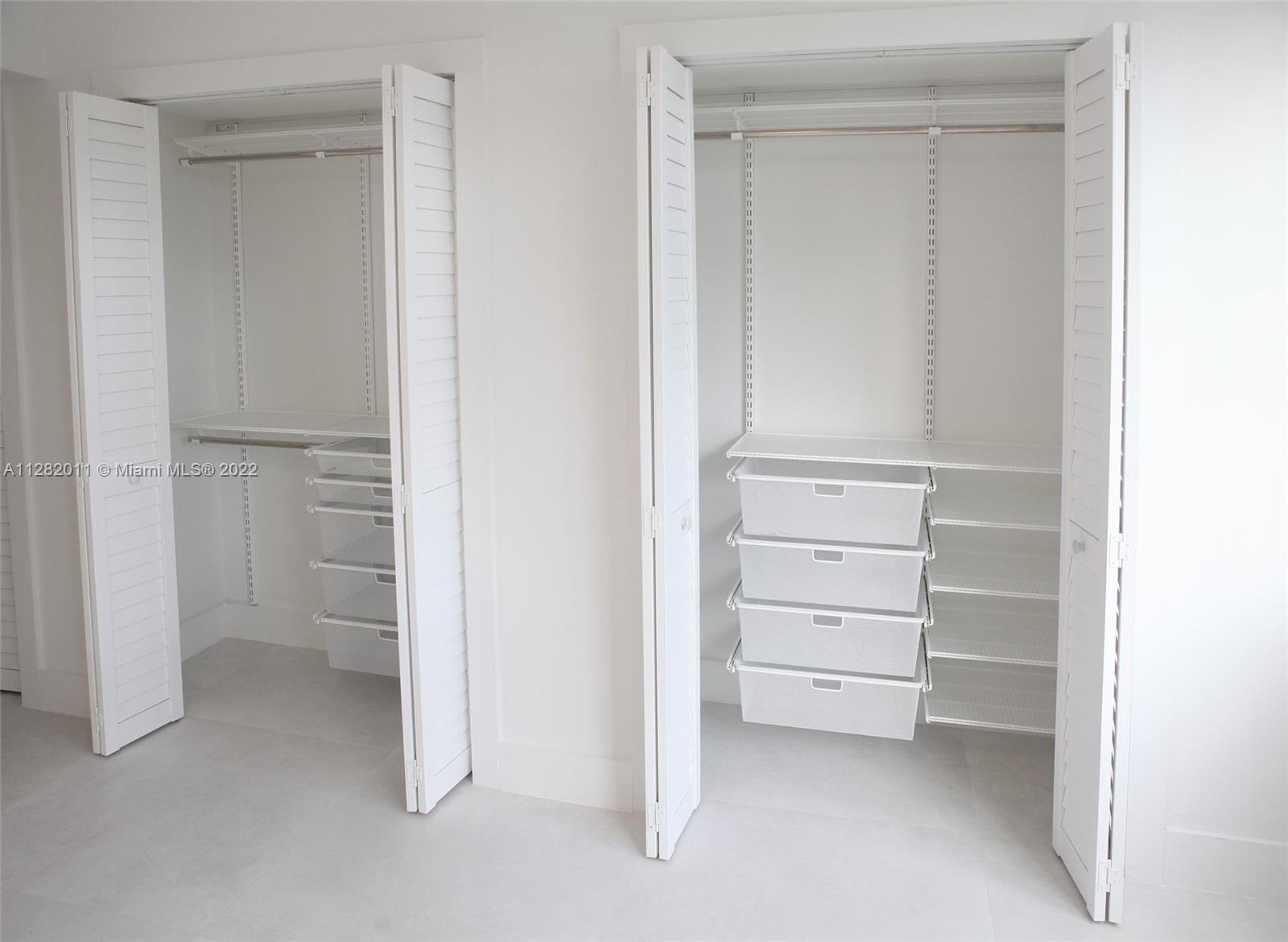 Master Bedroom Closets