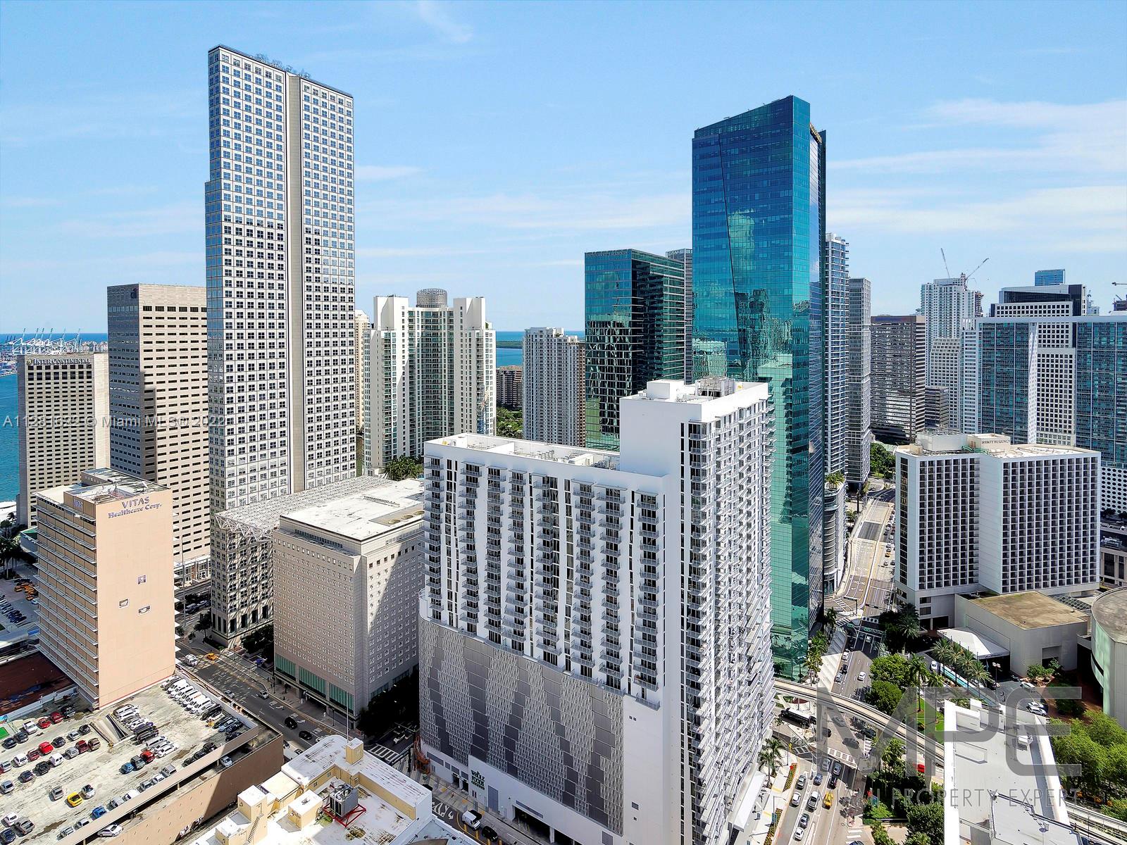 View from rooftop pool