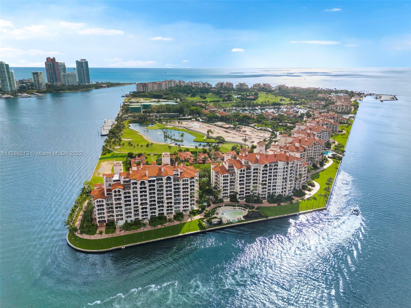 Welcome to the Fisher Island Lifestyle! Step inside this 2nd story corner unit, with breathtaking water views of Biscayne bay and the Downtown Miami skyline. This large 3 bedroom, 3.5 bathroom condo is spread across 2,740 square feet of living space with expansive wraparound terraces. Loads of natural light and balconies off of every room. Here is your chance to live in the ultra-private tropical residential community of Fisher Island!