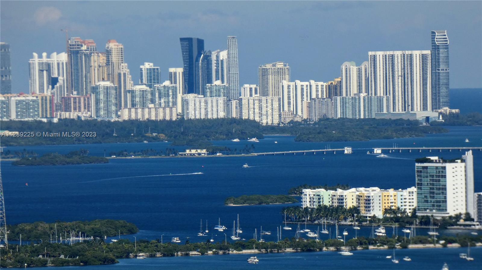 Closeup of Sunny Isles Beach