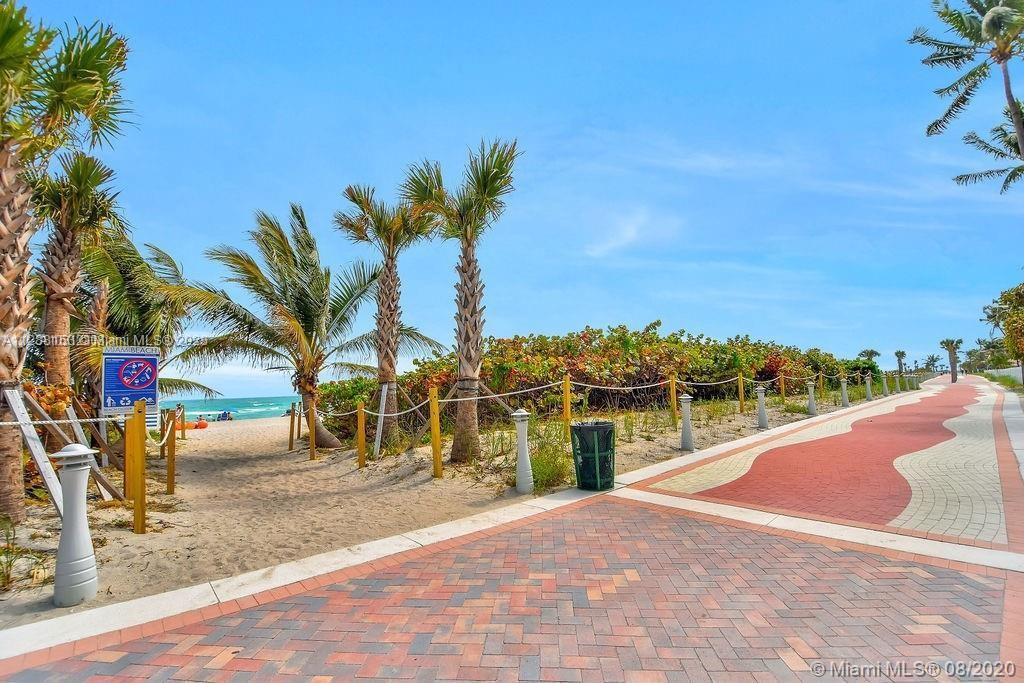 Boardwalk along the seashore