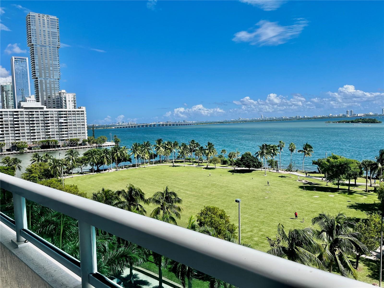 COME LIVE IN THE HEART OF HOTTEST AREA IN URBAN MIAMI-EDGEWATER! BEAUTIFUL/SPECTACULAR WIDE DIRECT EAST BAY & PARK VIEWS.HIGH CEILINGS.OPEN KITCHEN W/GRANITE & STAINLESS.SPLIT BEDROOMS.FLOOR TO CEILING WINDOWS IN THE LIV/DIN AREA.MARBLE FLOORS.4 CLOSETS.1154 OF AC SPACE+232SQFT IN TERRACE.STORAGE & PARKING SPACE IN THE SAME FLOOR.CABLE, HIGH-SPEED INTERNET, WATER & 1 PARKING SPACE(MORE AVAILABLE FOR +) INCLUDED IN LOW HOA.WALK TO PARK,CAFES,NIGHTLIFE,BARS,RESTAURANTS,PUBLIX,BANKS,SHOPS, MUSEUMS,THE AAA, THE PERFORMING ARTS CENTER, WYNWOOD & SO MUCH MORE.5 MINUTES TO EVERYTHING;SOUTH BEACH, DOWNTOWN, BRICKELL, AAA, PERFORMING ARTS CENTER,THE PORT & HEALTH DISTRICT.EASY ACCESS TO ALL MAJOR HIGHWAYS.EASY TO SHOW CALL NOW!!!!!!!!!!!!