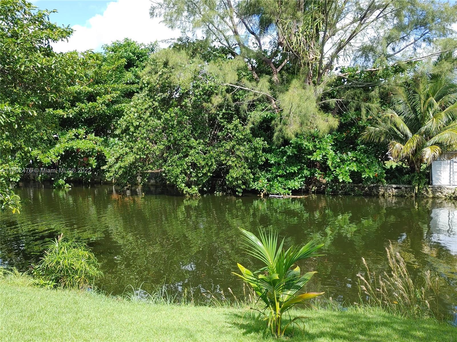 8-view of rear of property from across the canal