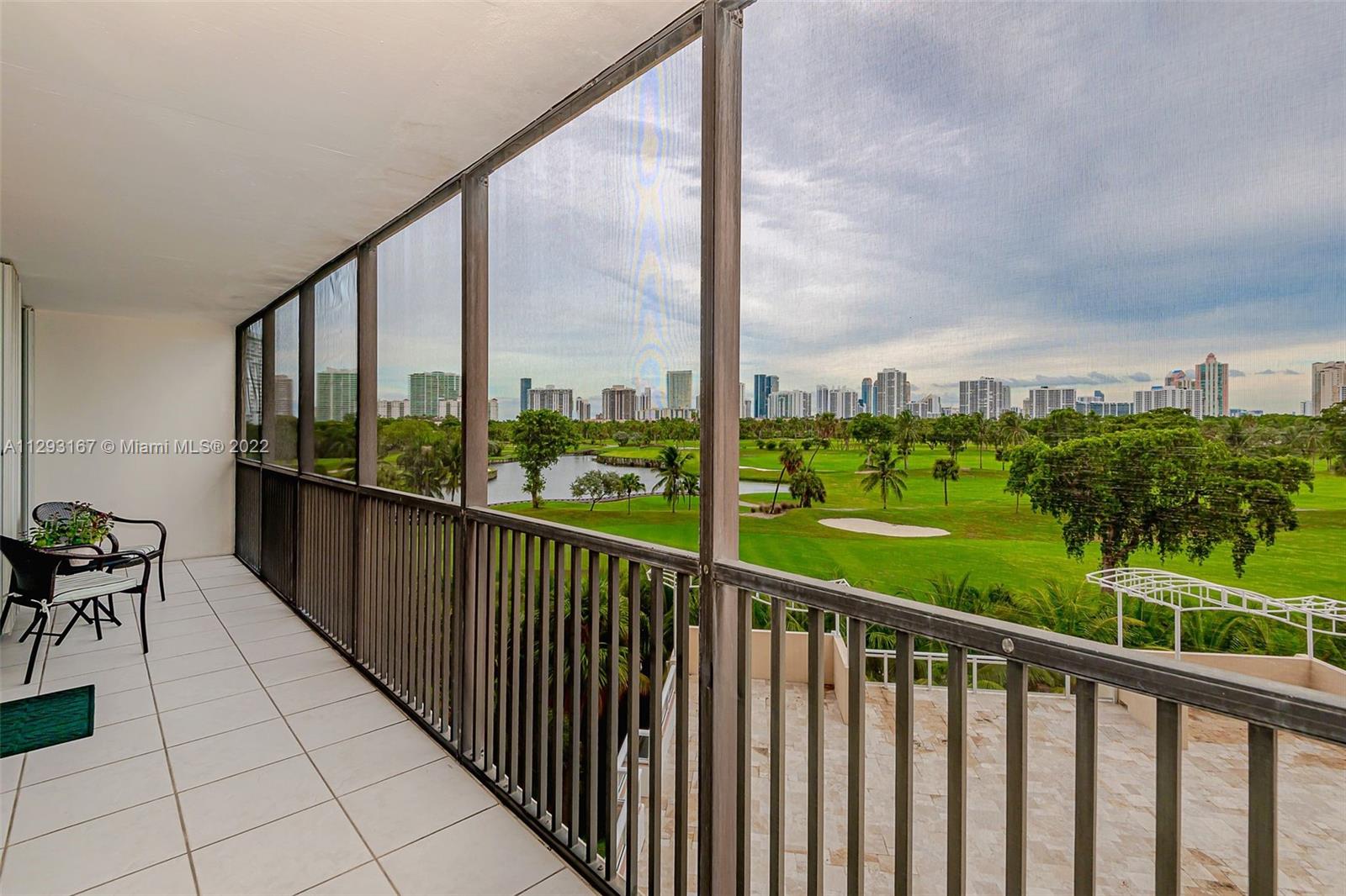 **BEST LINE AND LARGEST UNIT AVAILABLE IN BUILDING** DIRECT EASTERN SIDE GOLF COURSE VIEW COMPLETE WITH TILES THRUOUT, HURRICANE SHUTTERS, PRIVATE 40 FOOT BALCONY, GARAGE PARKING, 24 HOURS SECURITY, ALL AGES WELCOME, RIGHT IN THE HEART OF AVENTURA, WALKING TO HOUSES OF WORSHIP AND MUCH MORE,,,**40 YEARS INSPECTION DONE, MAINTENANCE INCLUDES, WATER, CABLE, INTERNET ... COURTESY BUS AVAILABLE BY YOUR FRONT DOOR.