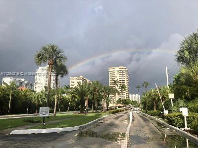 Rainbow Over The Building - Entry to Del Prado Gate From Biscayne Blvd