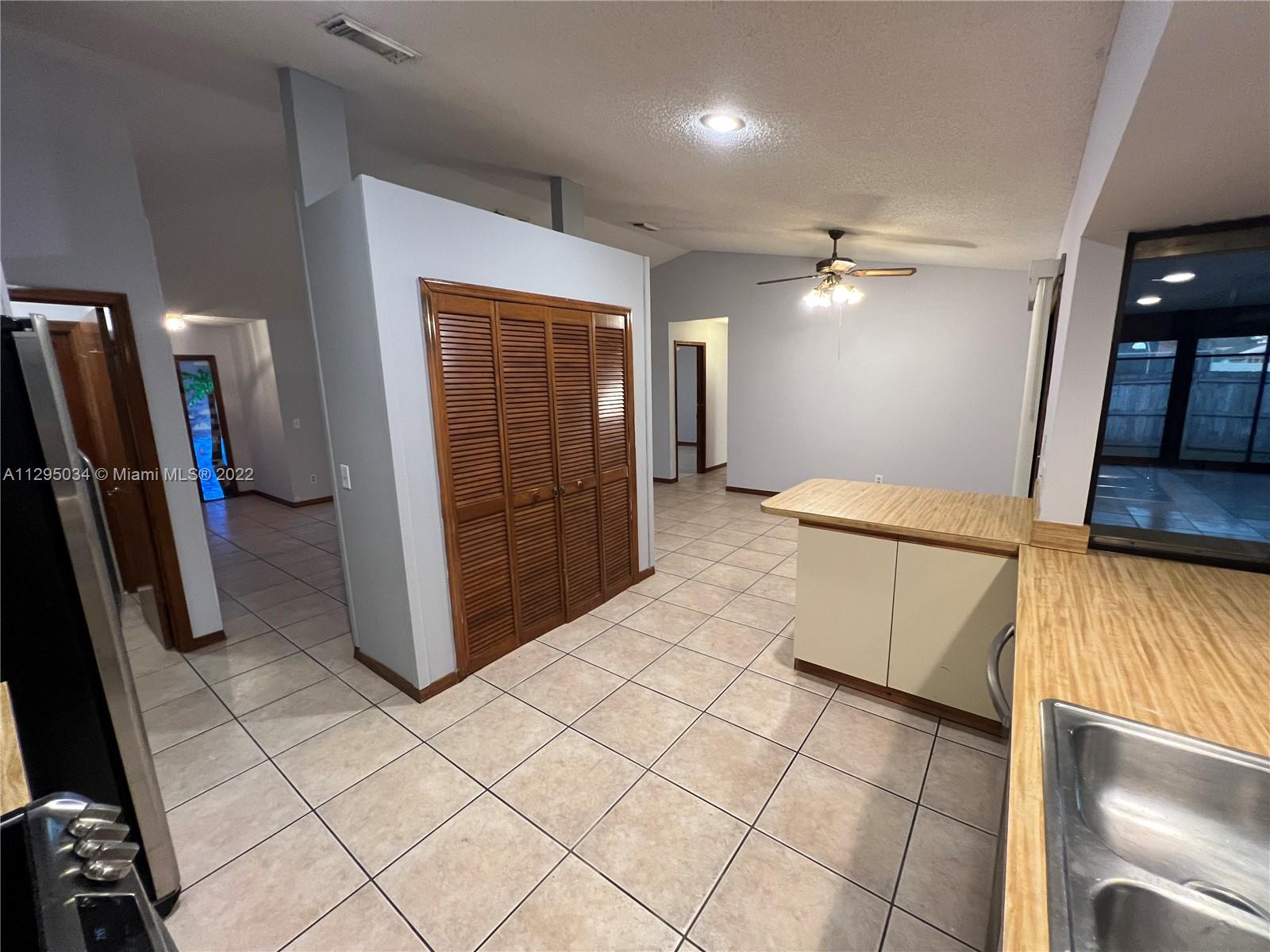 Kitchen overlooking Dining Room