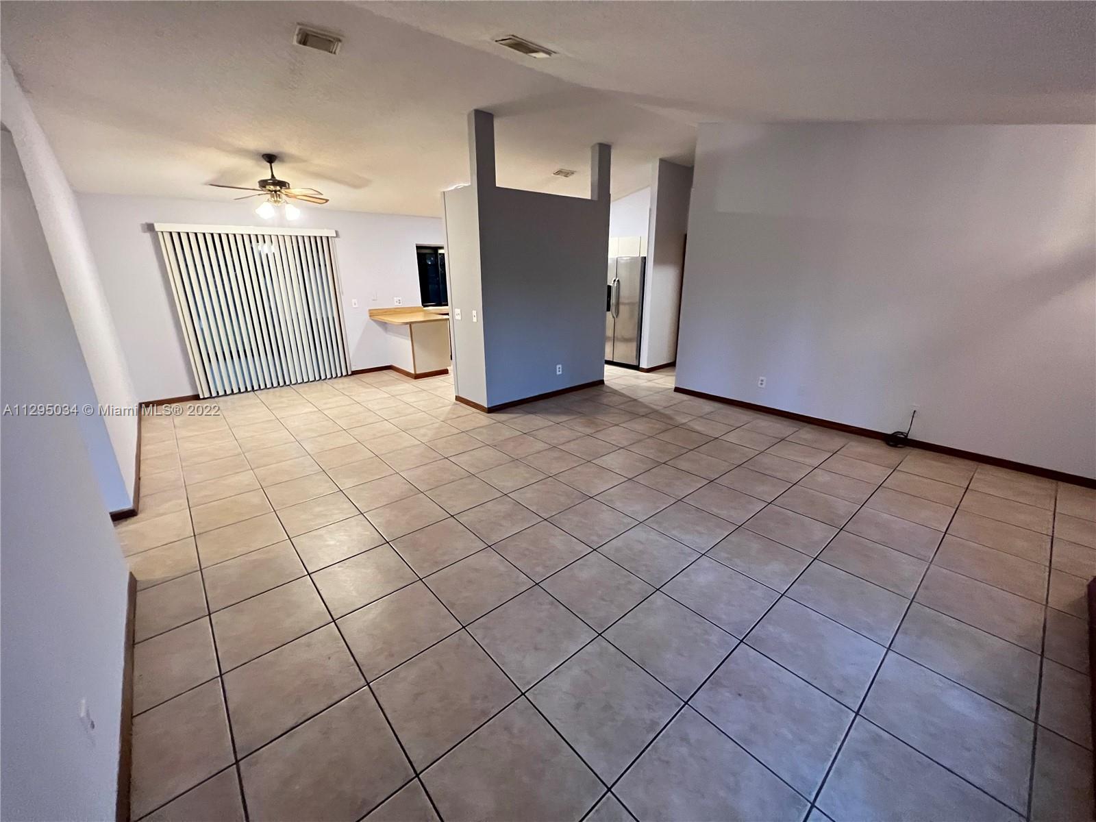 Living Room overlooking Dining Room