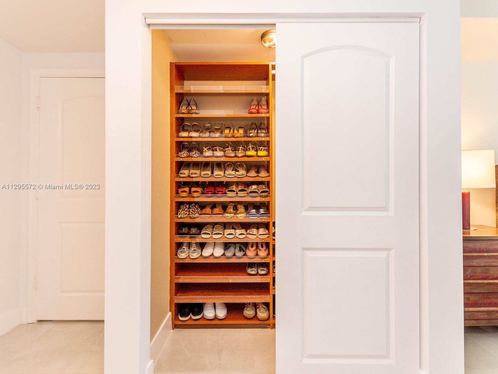 MAster shoes closet