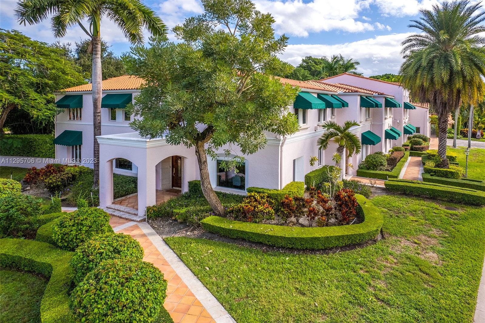 Landmark estate with a total structure area of 12327 sf on a 31529 sf lot nestled in the heart of Coral Gables . Indulge yourself in the magic of this Mediterranean revival villa, with an elevator, 50 feet 9 feet deep Heated pool new heater 2022
 . Entering the home, the foyer & formal living room feature details of marble & stone,Large kitchen, and a  formal dining room and 2 large living room second floor with Master suite of almost 1000 sf  the corridor will lead you to an incredible library room .Within the 7  bedrooms  8 full bath and 2 half bath . Adjacent  4 garage leads to staff quarters and laundry room.
Roof and the 5 A/C new in 2020,