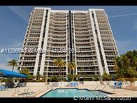 View of Harbor Towers from pool area